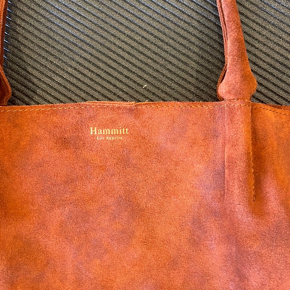 Gorgeous suede Hammitt bag- rust colored